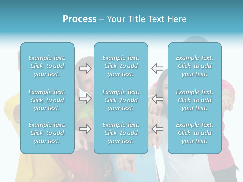 Casual Friendship Friend PowerPoint Template