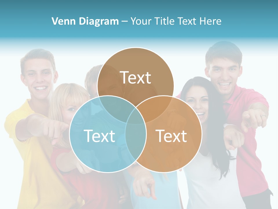 Casual Friendship Friend PowerPoint Template