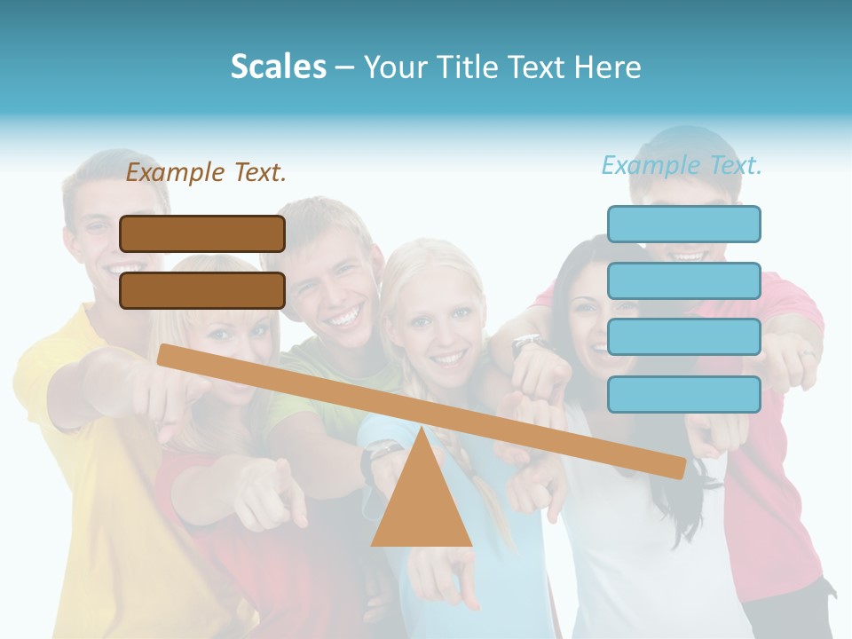 Casual Friendship Friend PowerPoint Template