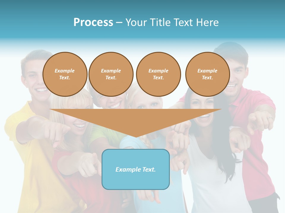 Casual Friendship Friend PowerPoint Template
