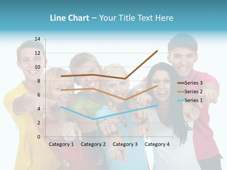 Casual Friendship Friend PowerPoint Template