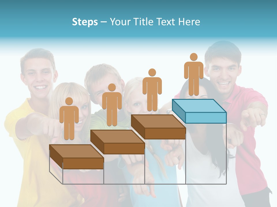 Casual Friendship Friend PowerPoint Template