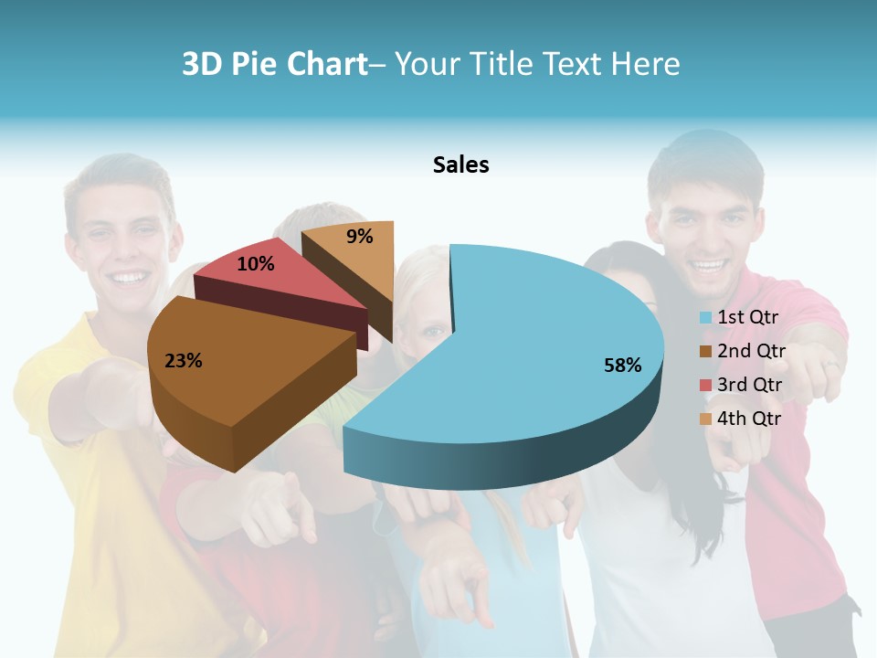 Casual Friendship Friend PowerPoint Template