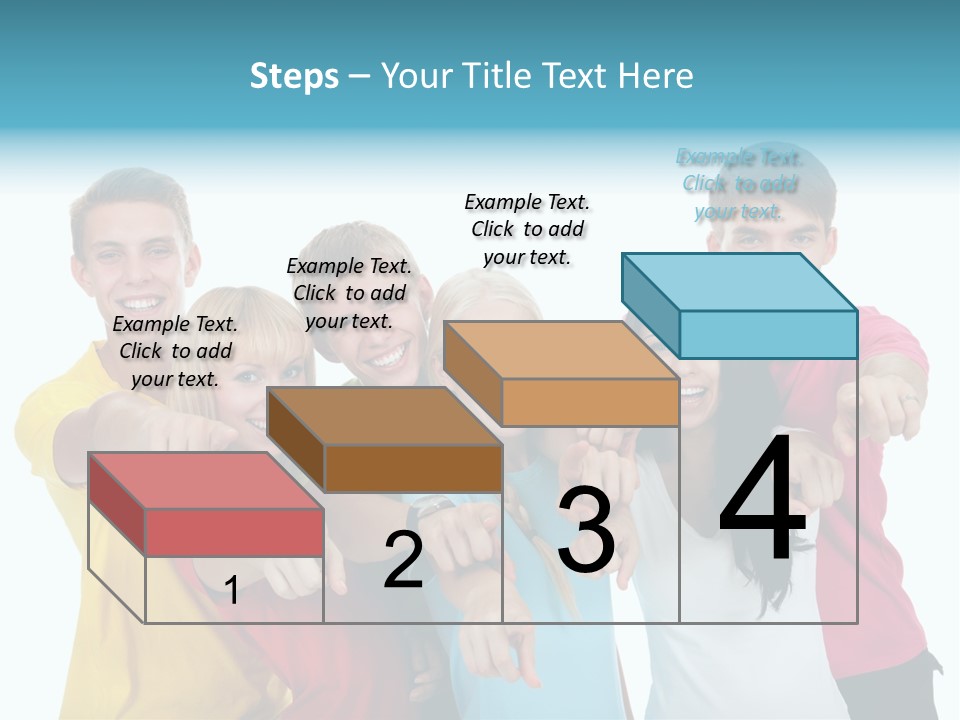 Casual Friendship Friend PowerPoint Template