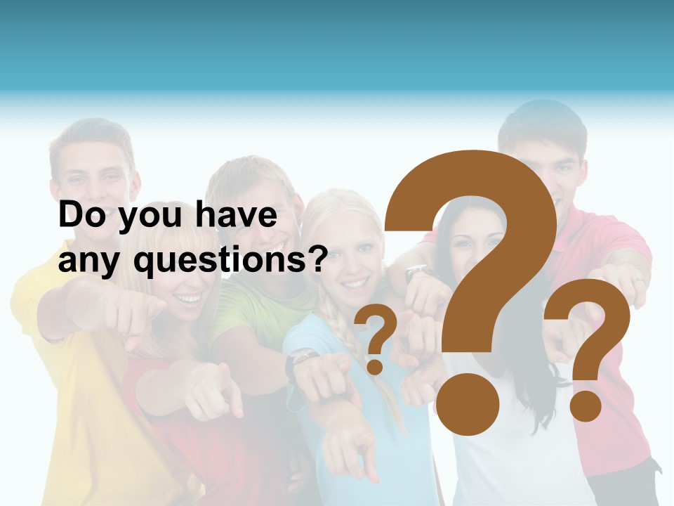 Casual Friendship Friend PowerPoint Template