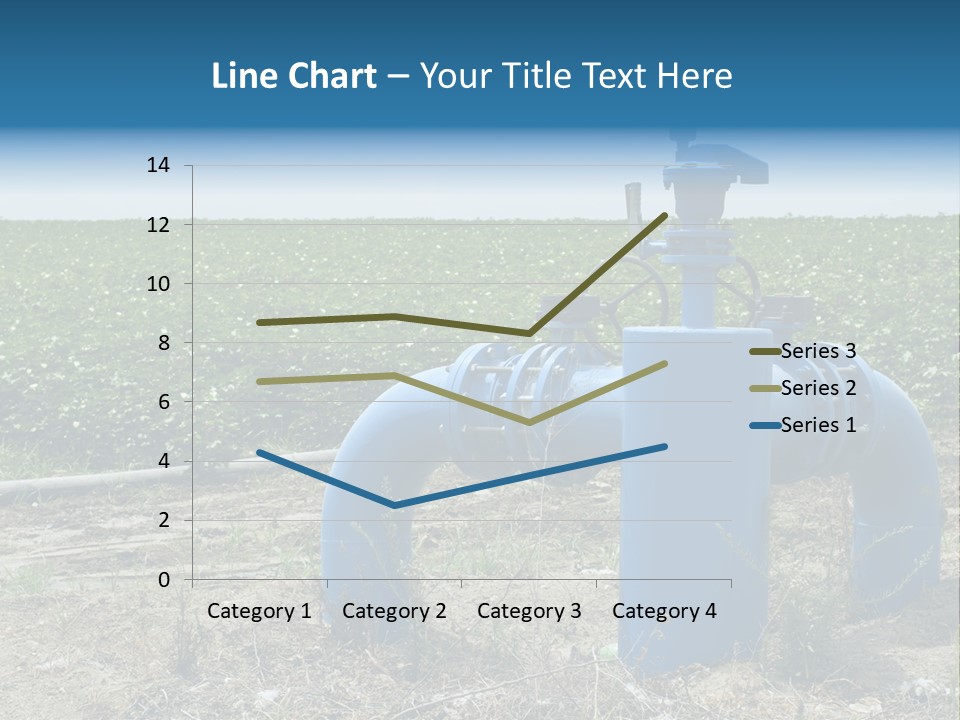 Pump Machine Rural PowerPoint Template