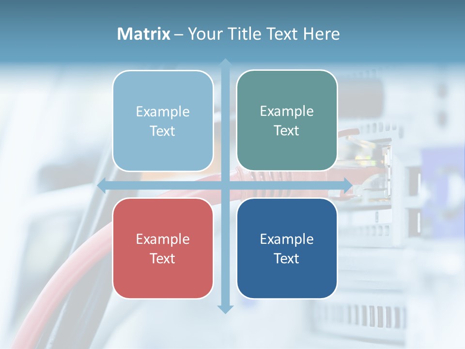 Industry Switch Cable PowerPoint Template