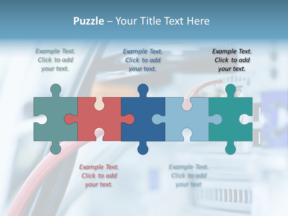 Industry Switch Cable PowerPoint Template