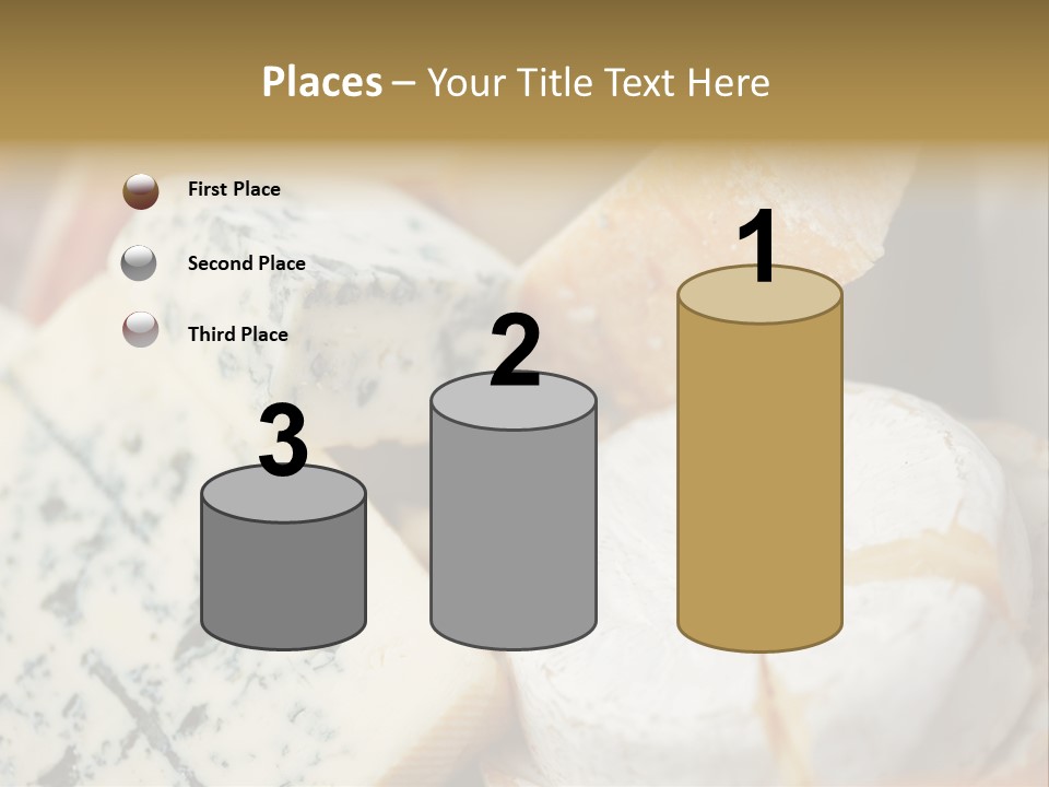 Cheddar Roquefort Gruyere PowerPoint Template