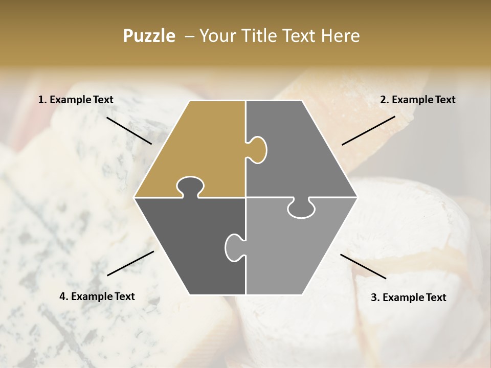 Cheddar Roquefort Gruyere PowerPoint Template