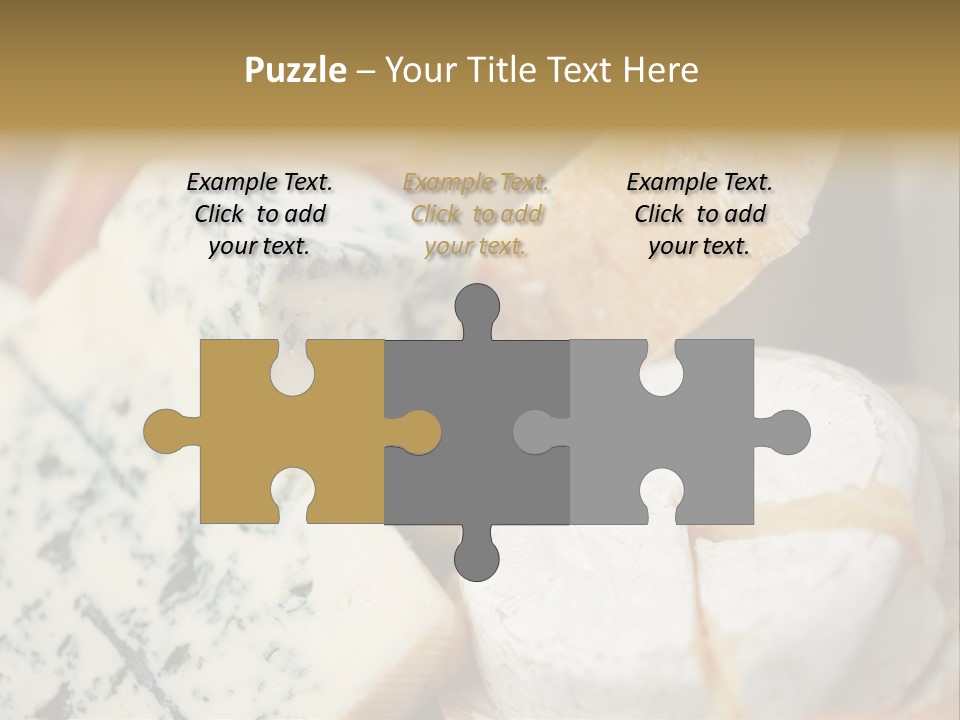 Cheddar Roquefort Gruyere PowerPoint Template