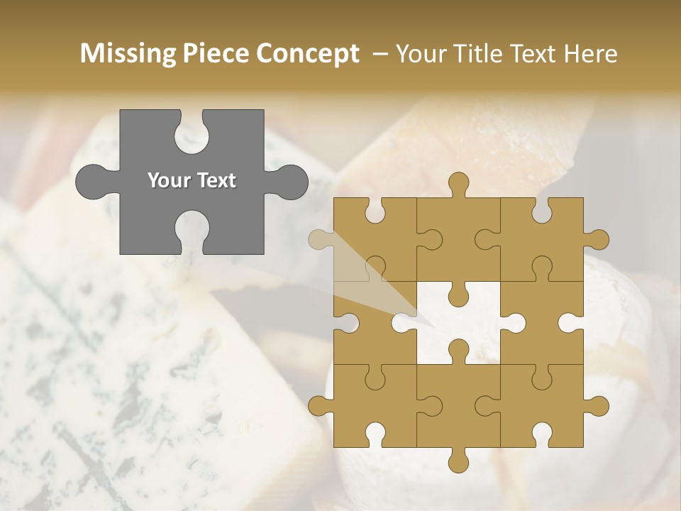 Cheddar Roquefort Gruyere PowerPoint Template