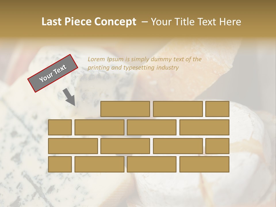 Cheddar Roquefort Gruyere PowerPoint Template
