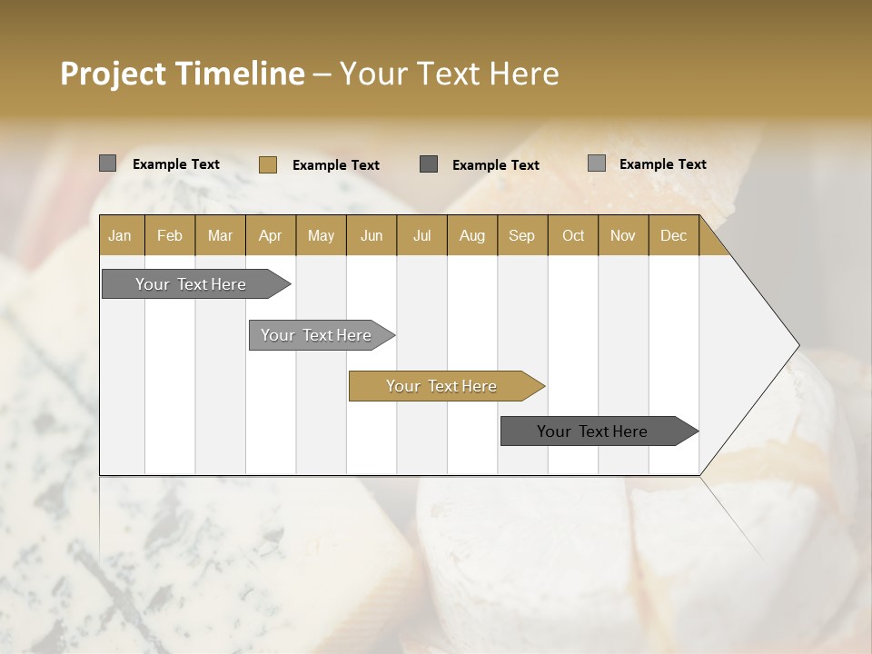 Cheddar Roquefort Gruyere PowerPoint Template