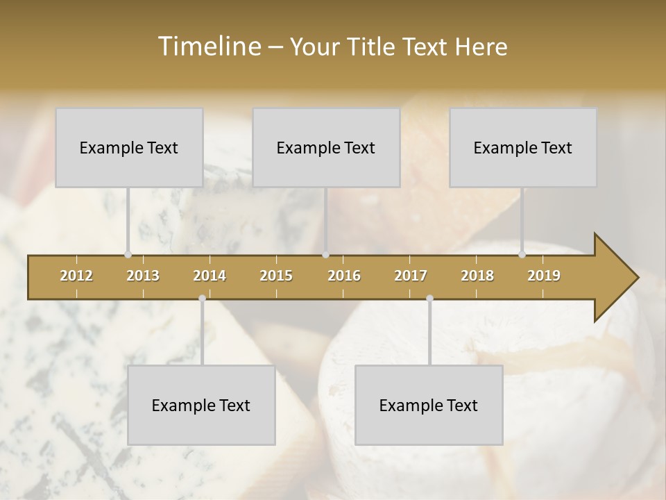 Cheddar Roquefort Gruyere PowerPoint Template