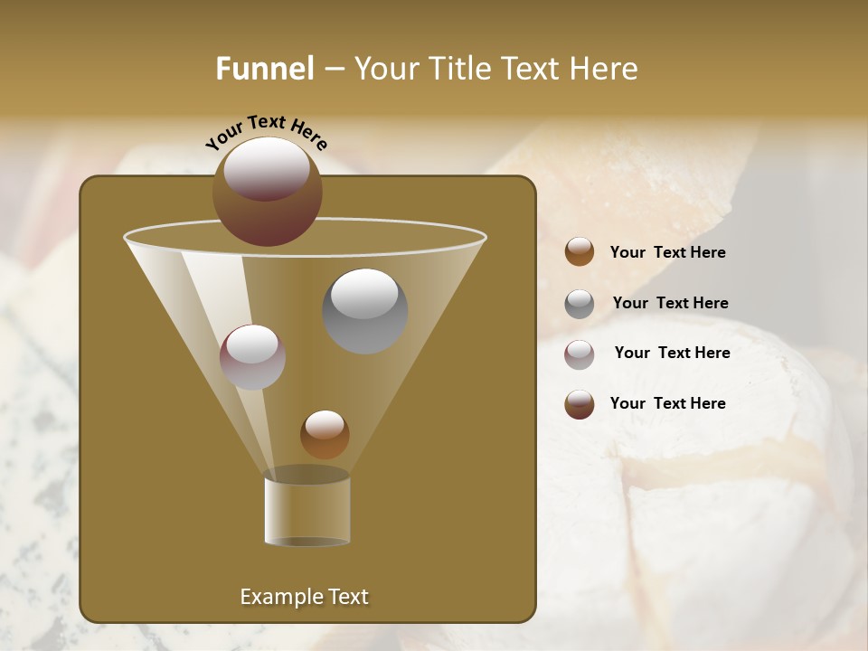 Cheddar Roquefort Gruyere PowerPoint Template