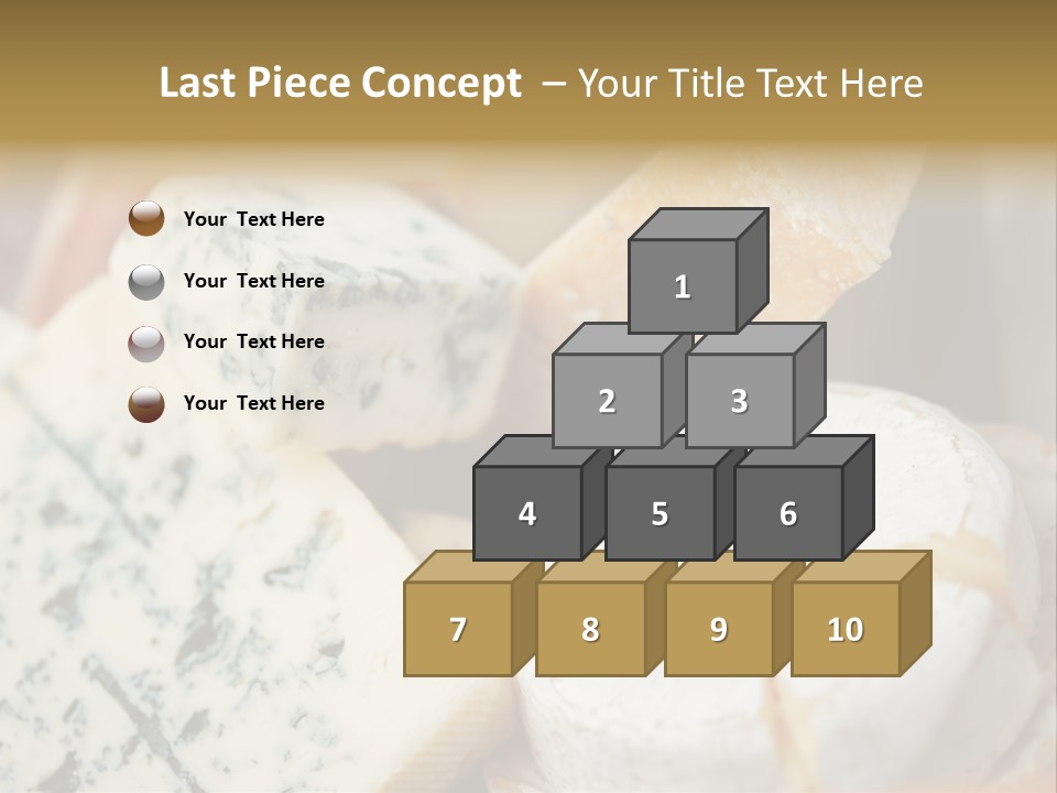 Cheddar Roquefort Gruyere PowerPoint Template