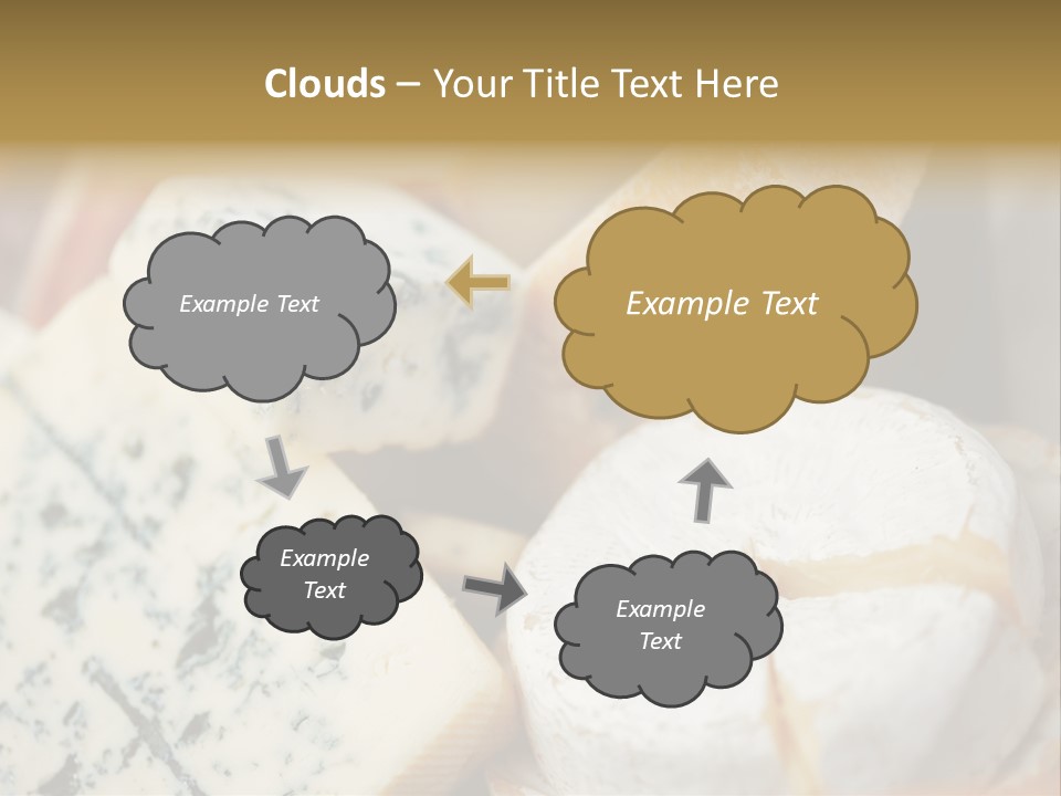 Cheddar Roquefort Gruyere PowerPoint Template