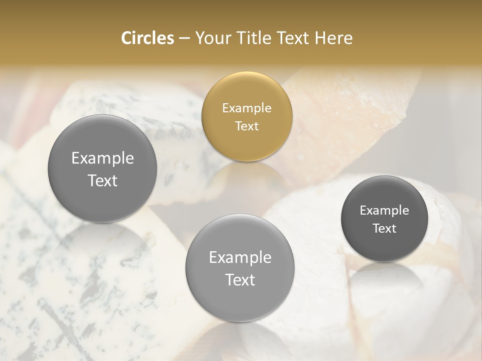 Cheddar Roquefort Gruyere PowerPoint Template