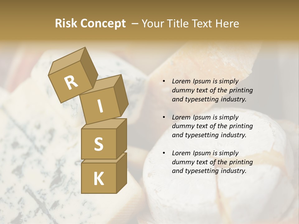 Cheddar Roquefort Gruyere PowerPoint Template