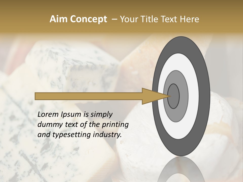 Cheddar Roquefort Gruyere PowerPoint Template