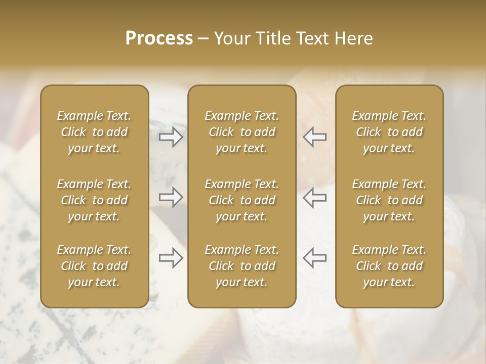 Cheddar Roquefort Gruyere PowerPoint Template