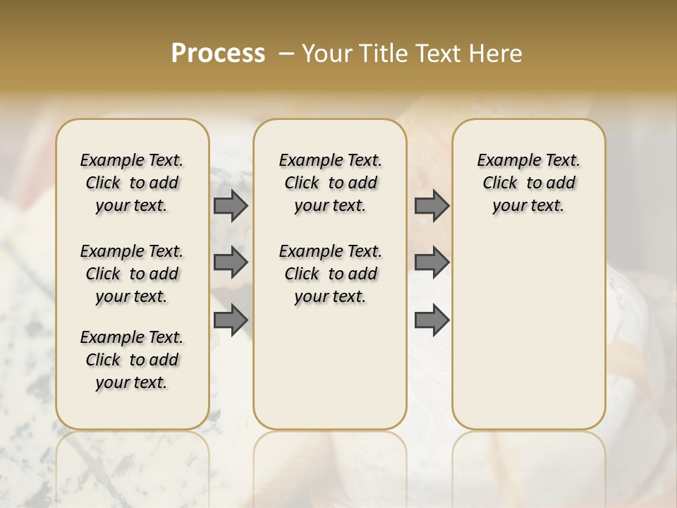 Cheddar Roquefort Gruyere PowerPoint Template