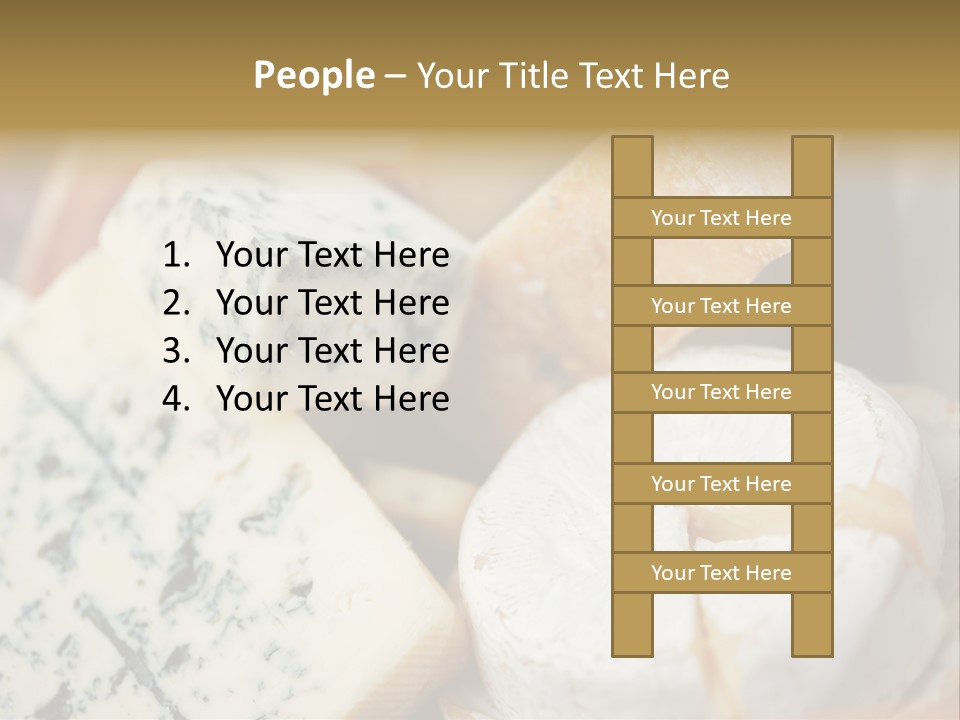 Cheddar Roquefort Gruyere PowerPoint Template