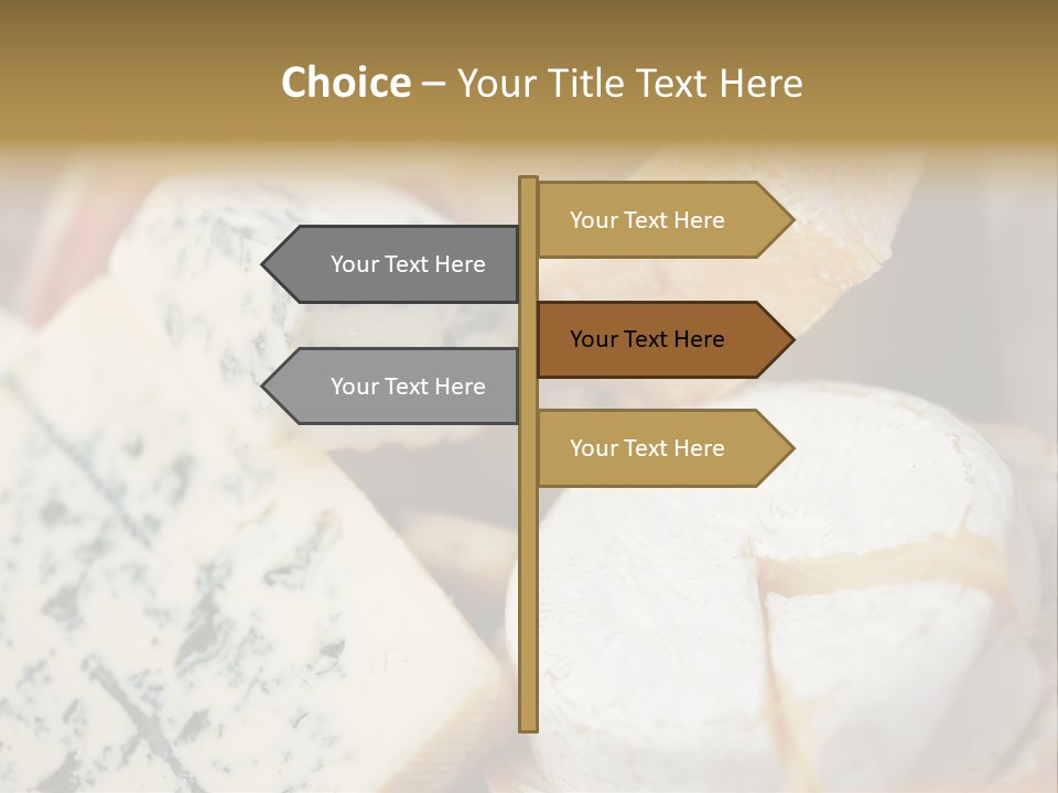 Cheddar Roquefort Gruyere PowerPoint Template