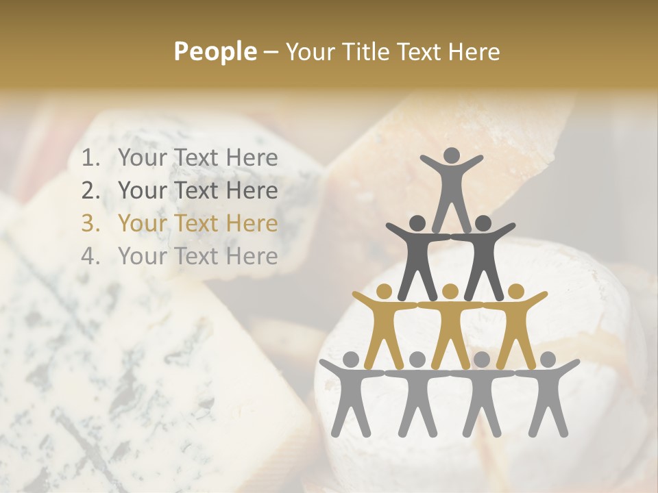Cheddar Roquefort Gruyere PowerPoint Template