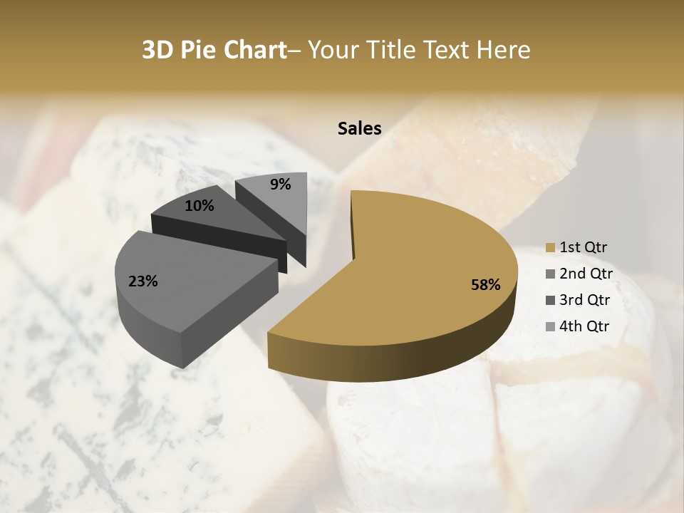 Cheddar Roquefort Gruyere PowerPoint Template