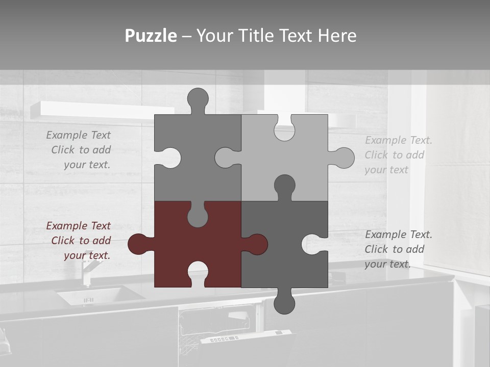 Lamp Detail Minimalism PowerPoint Template