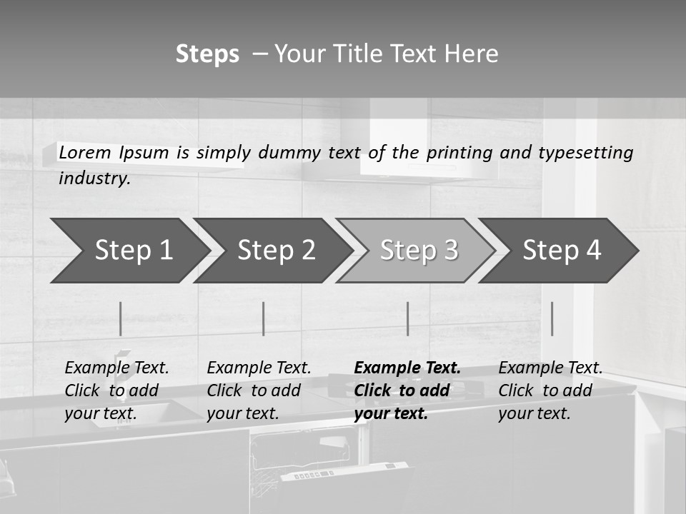 Lamp Detail Minimalism PowerPoint Template