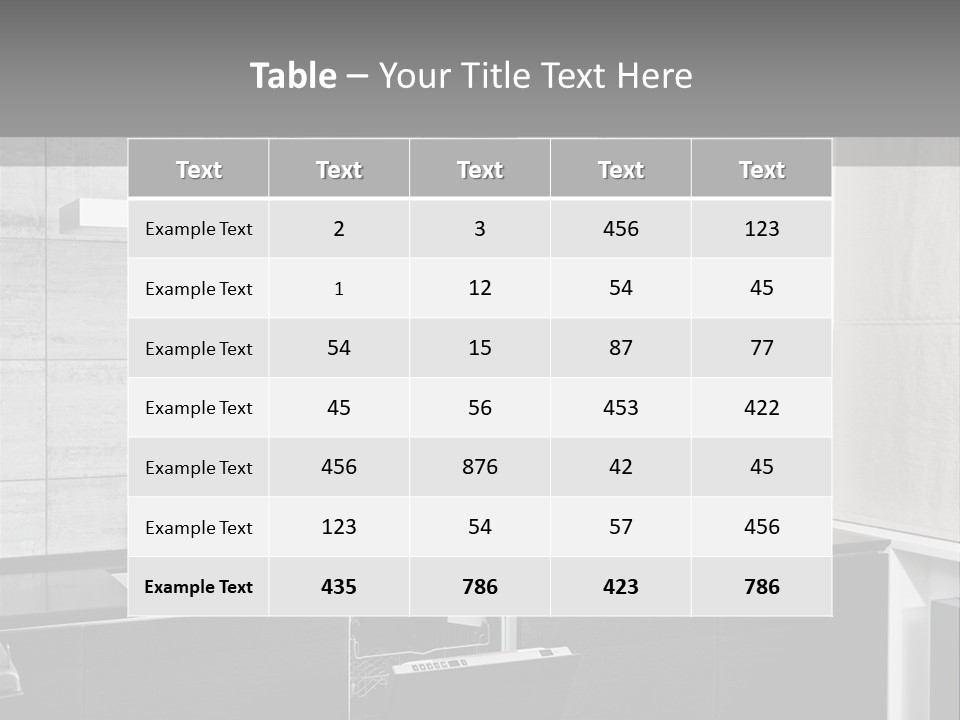 Lamp Detail Minimalism PowerPoint Template