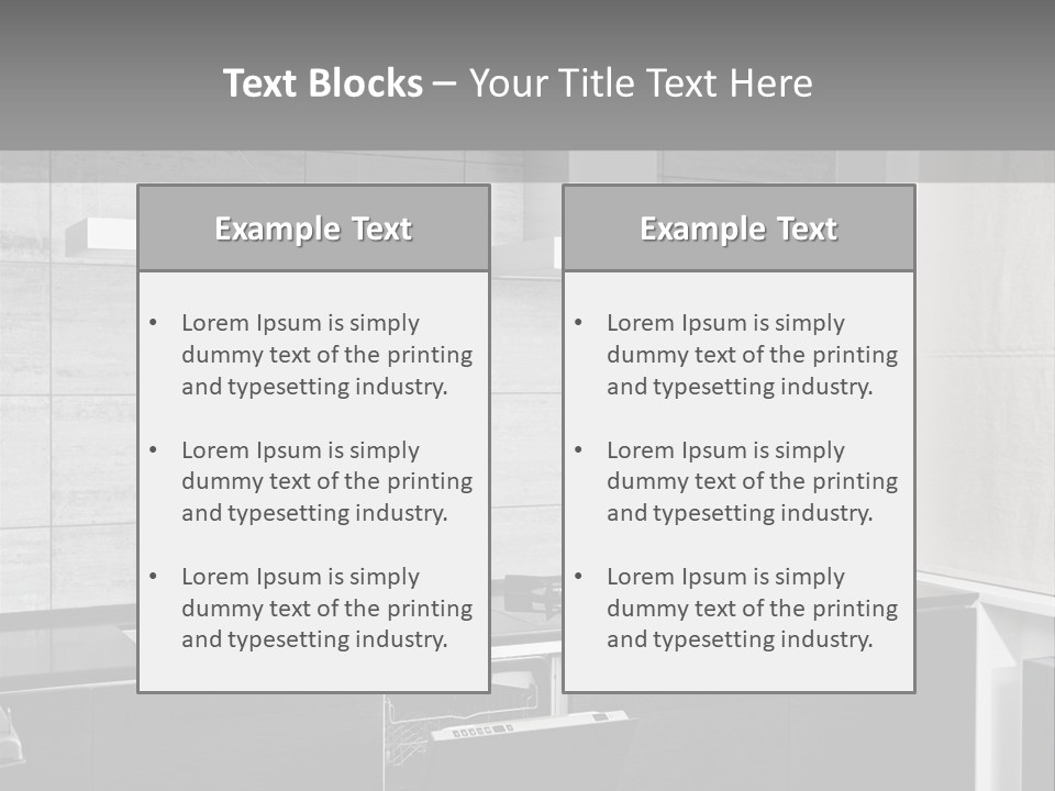 Lamp Detail Minimalism PowerPoint Template