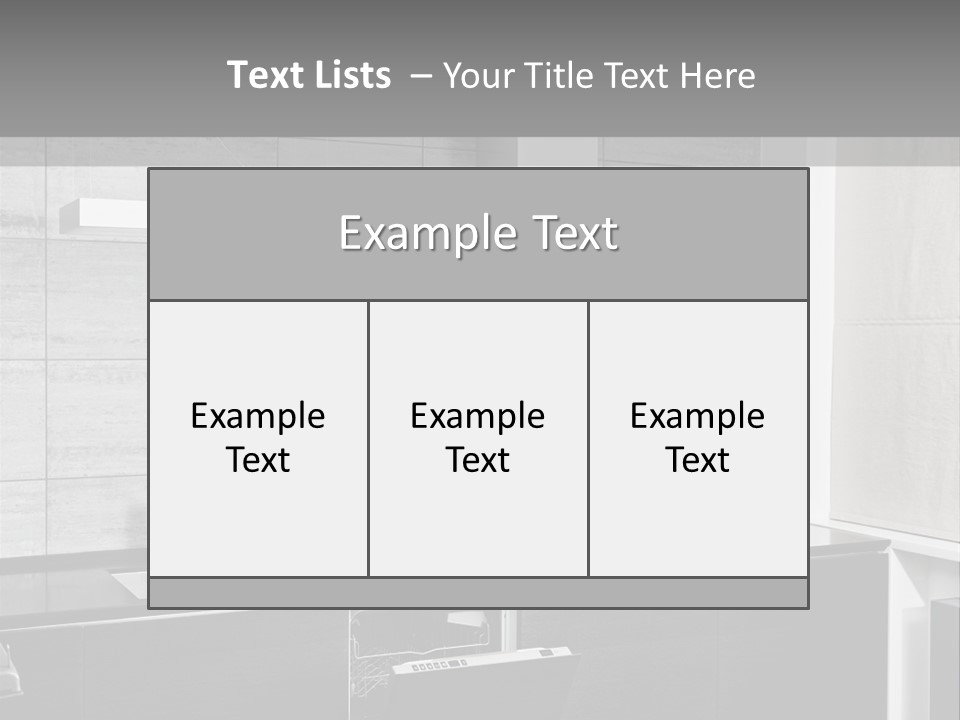 Lamp Detail Minimalism PowerPoint Template