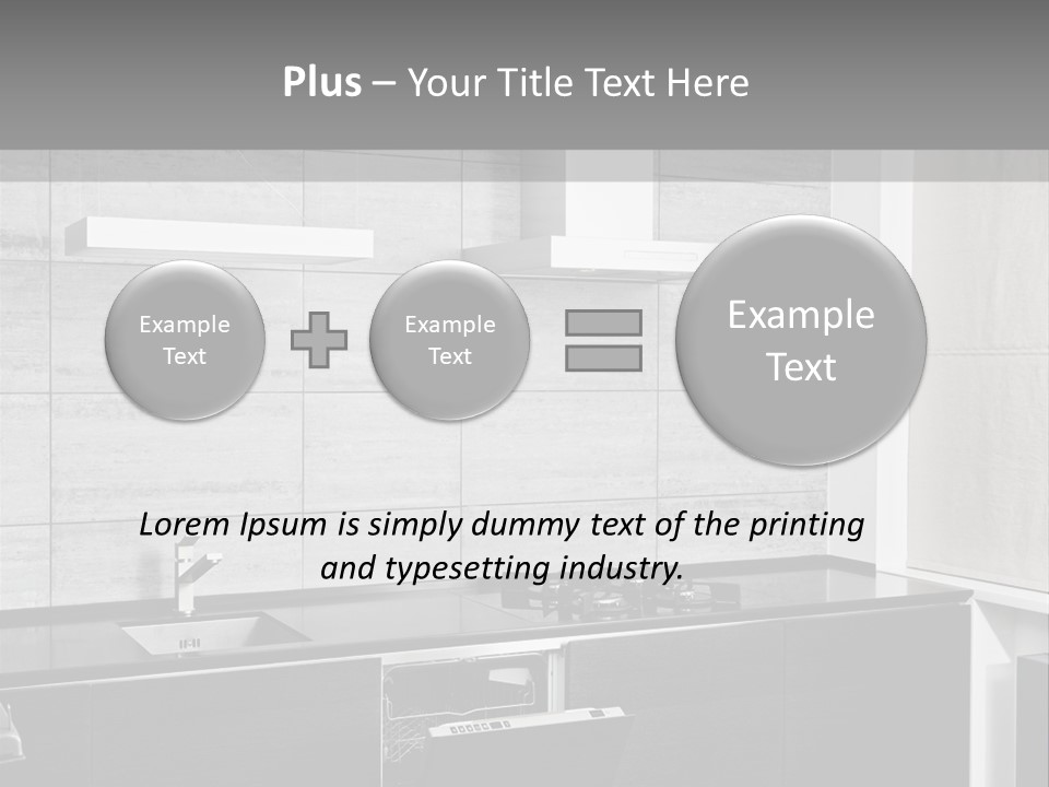Lamp Detail Minimalism PowerPoint Template