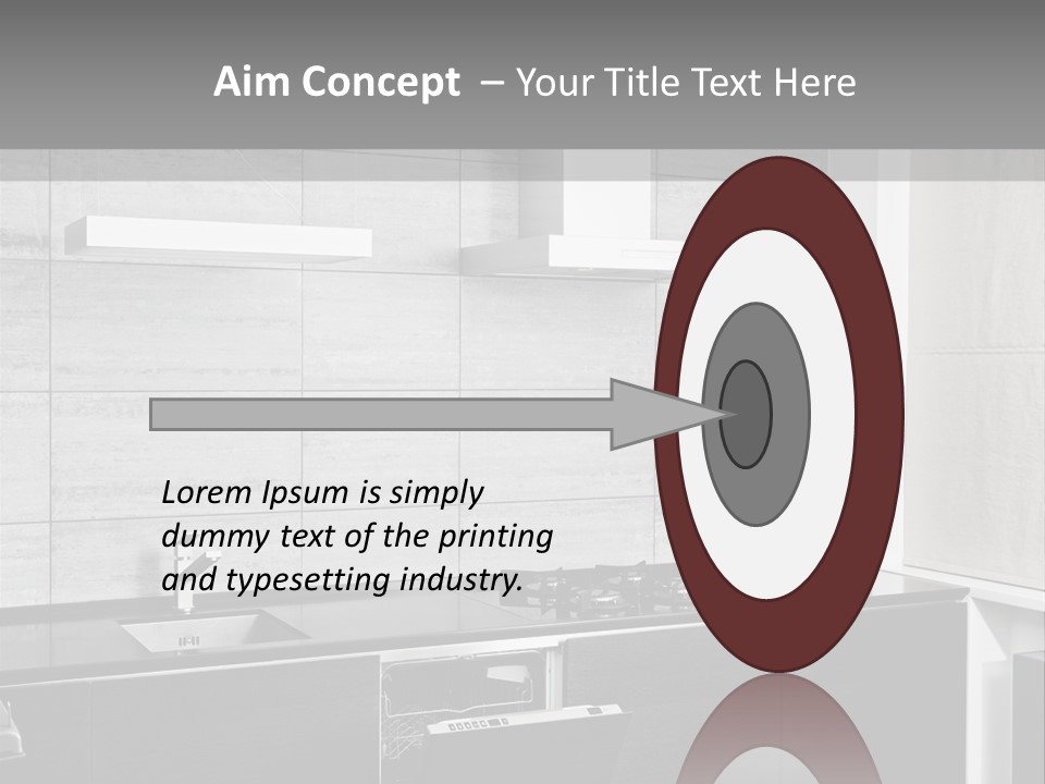 Lamp Detail Minimalism PowerPoint Template