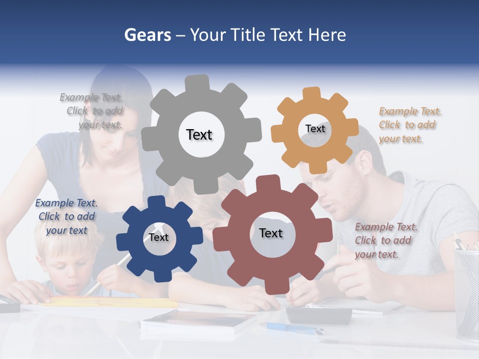 Background Joy Person PowerPoint Template