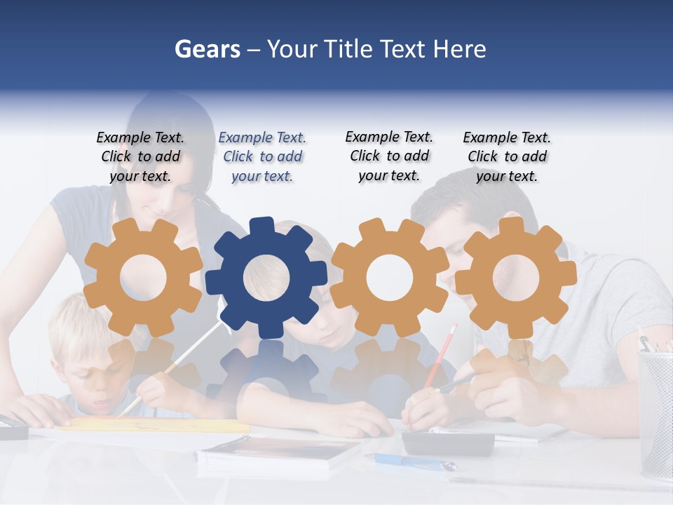 Background Joy Person PowerPoint Template