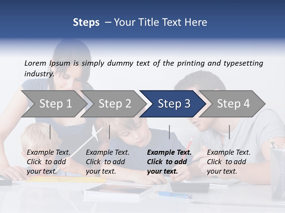 Background Joy Person PowerPoint Template