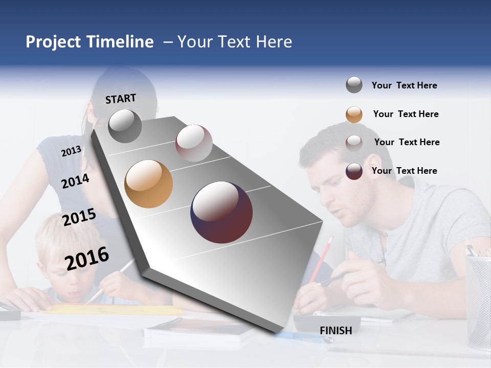 Background Joy Person PowerPoint Template