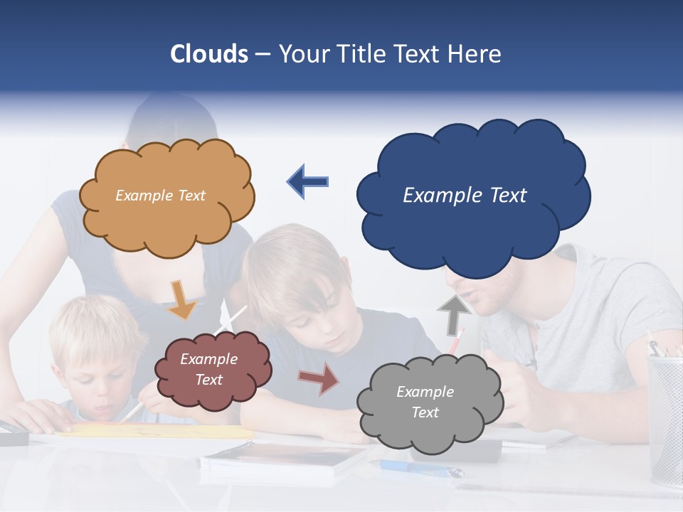 Background Joy Person PowerPoint Template
