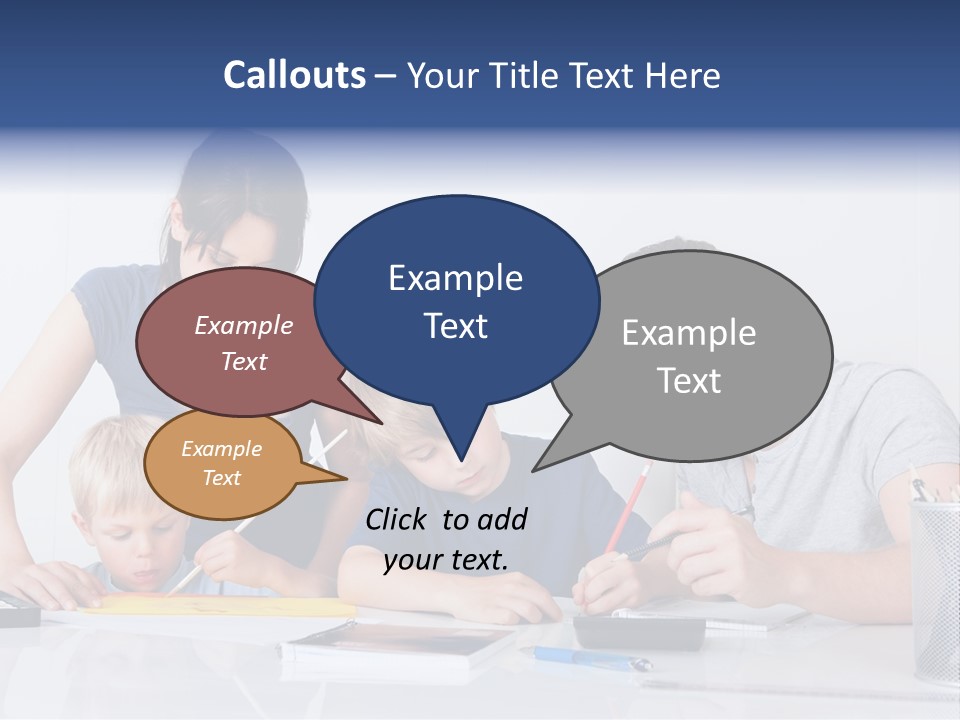 Background Joy Person PowerPoint Template