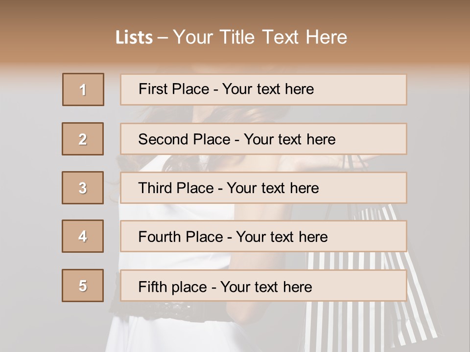 Elegance Feminine Lifestyle PowerPoint Template