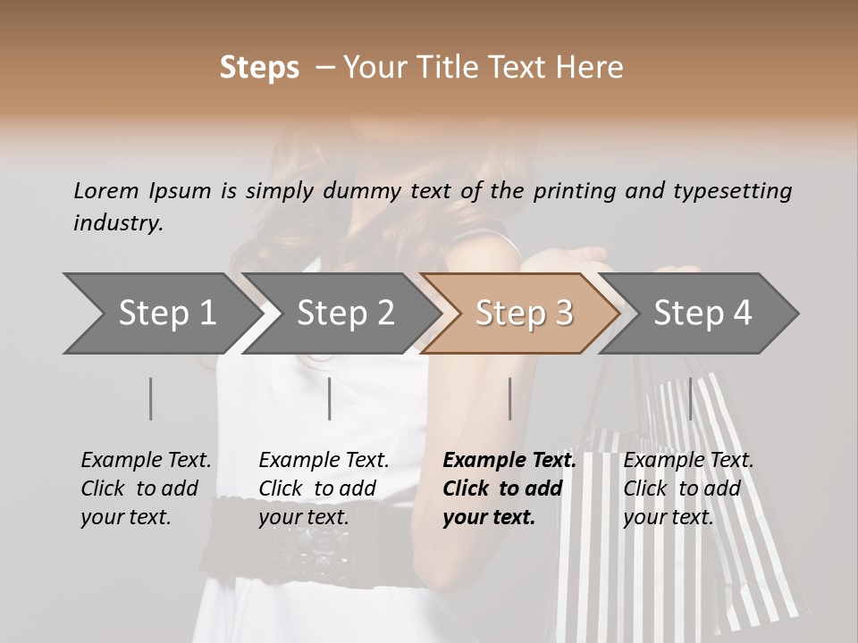Elegance Feminine Lifestyle PowerPoint Template