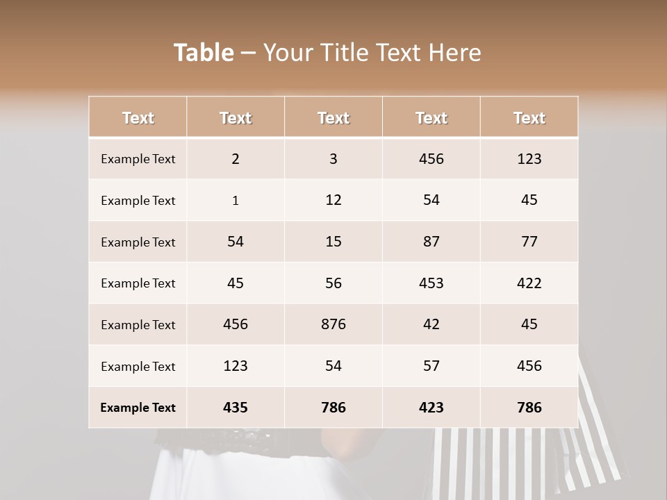 Elegance Feminine Lifestyle PowerPoint Template