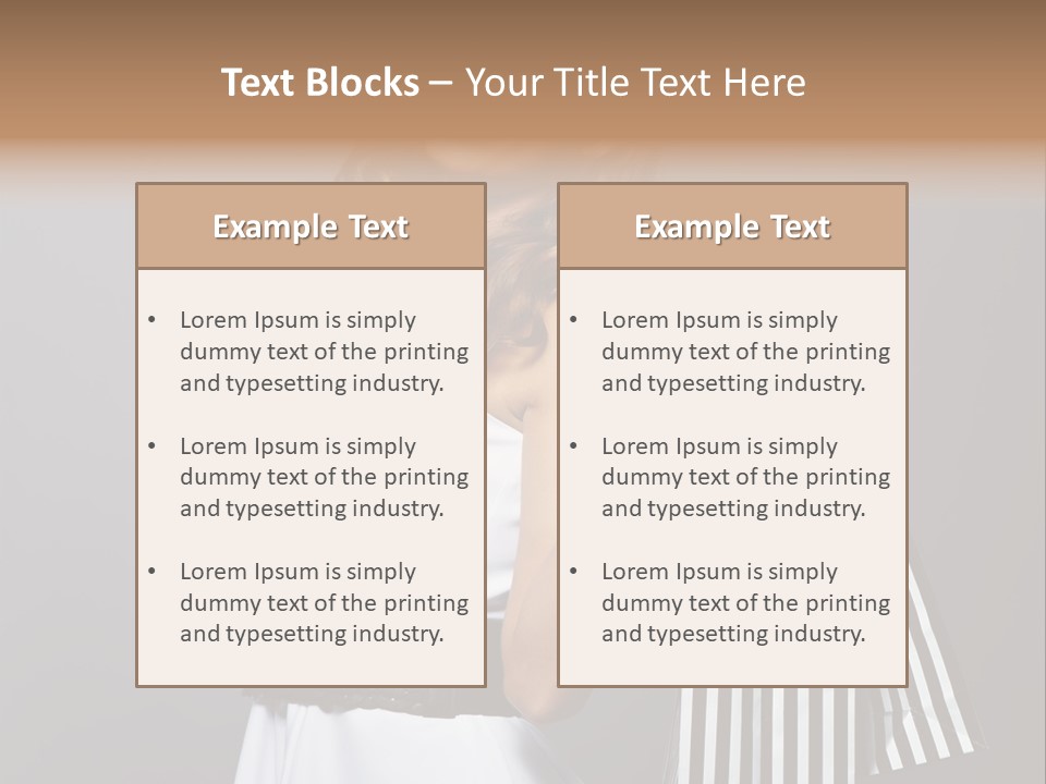 Elegance Feminine Lifestyle PowerPoint Template