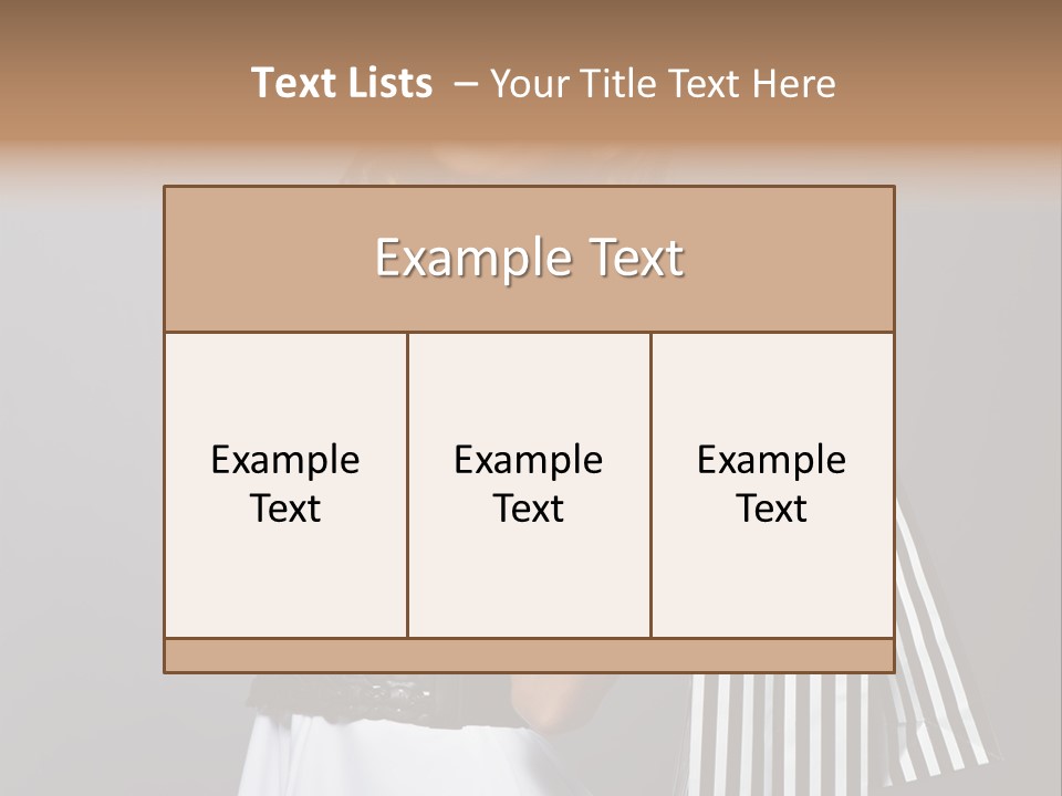 Elegance Feminine Lifestyle PowerPoint Template
