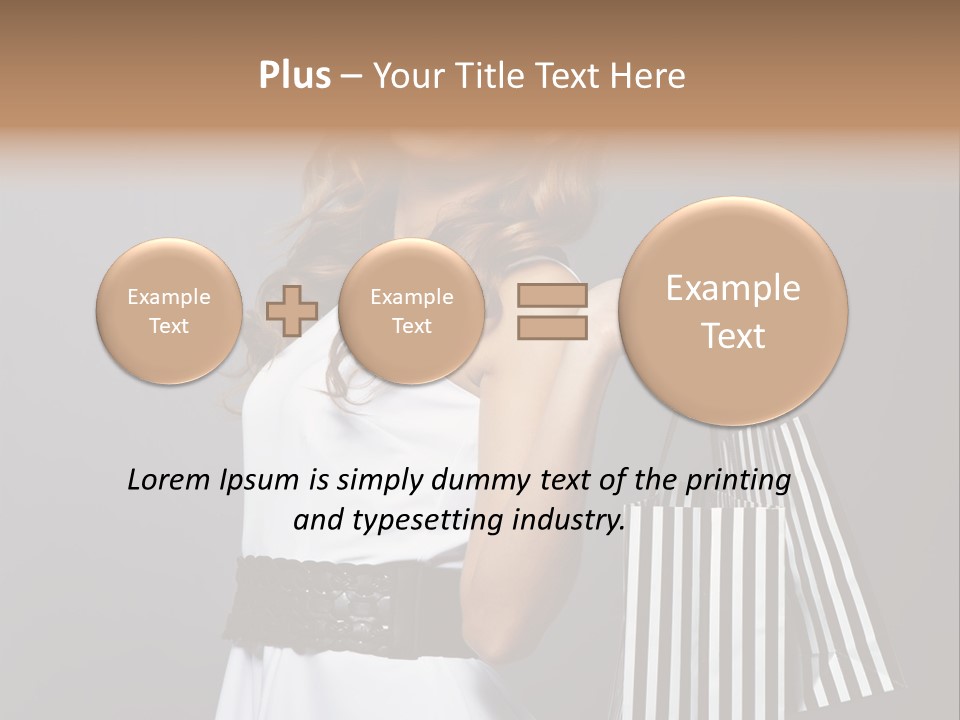 Elegance Feminine Lifestyle PowerPoint Template